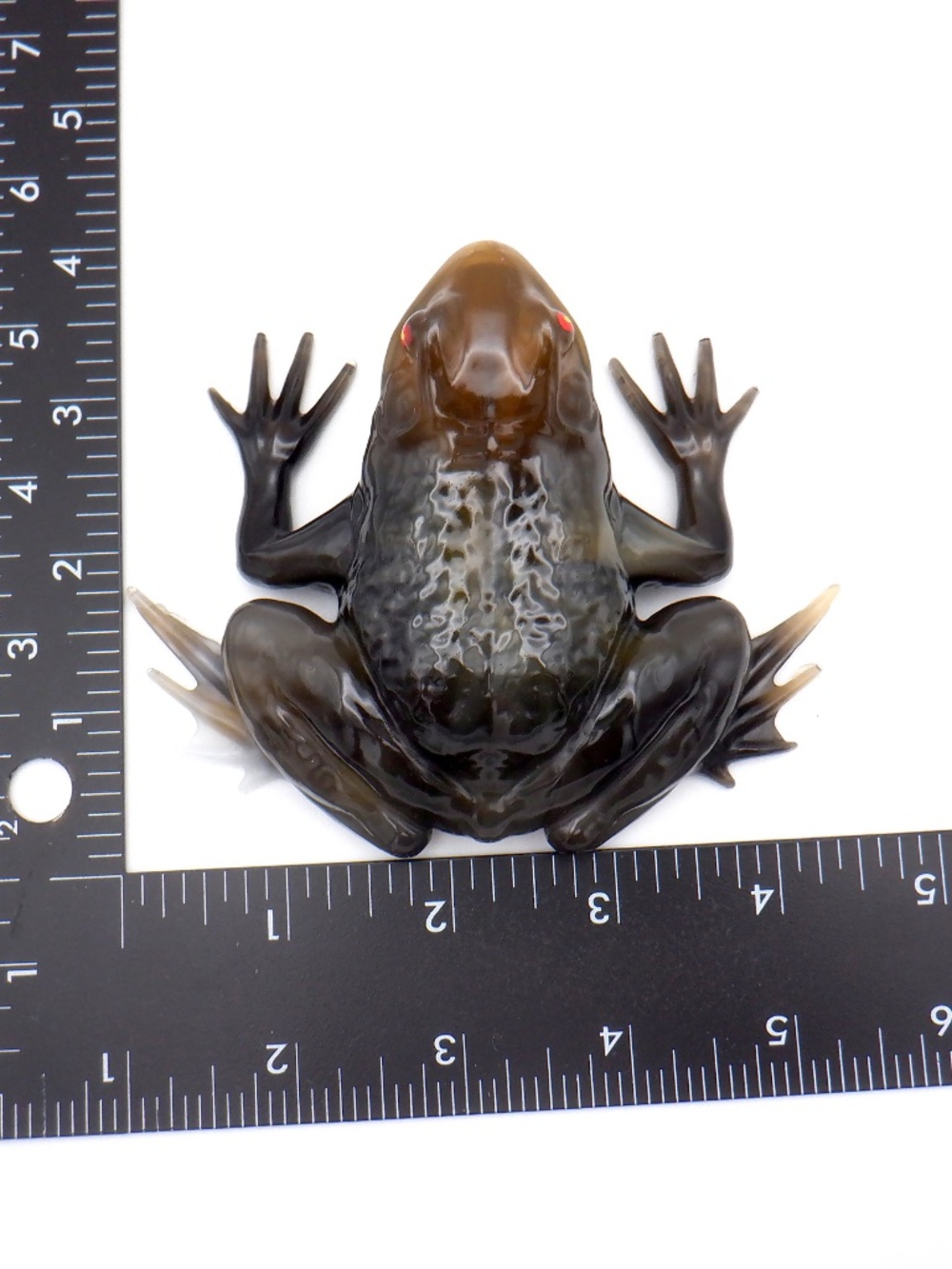 Handmade Resin Frog - Picture 6 of 7